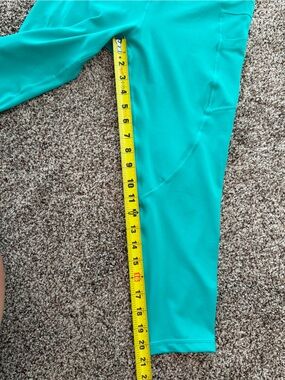 Teal ZYIA Active Leggings with Side Pockets